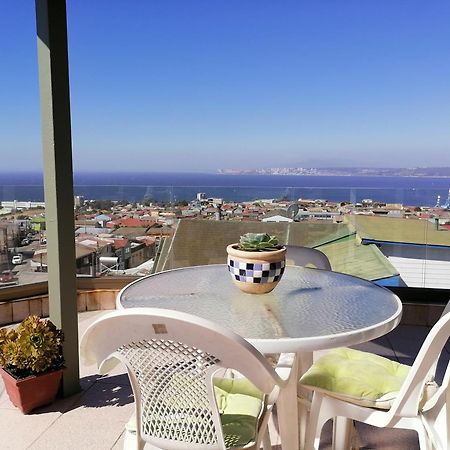 Hostal lala porteña vista al mar, baño privado y desayuno Valparaíso Exterior foto