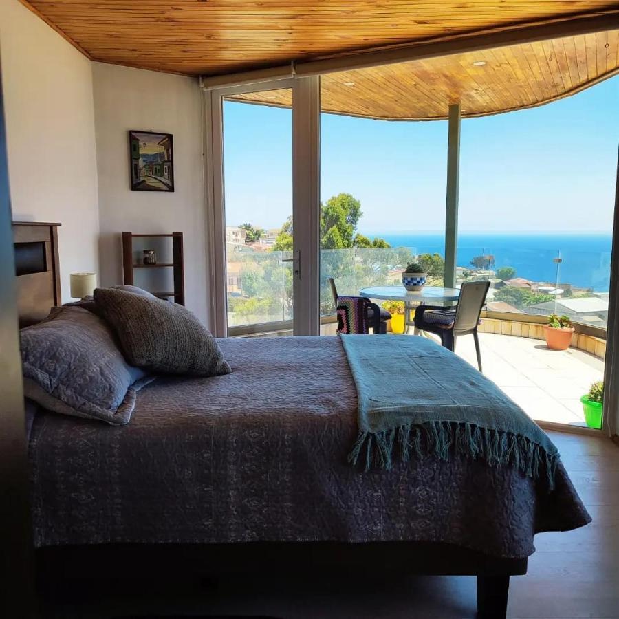 Hostal lala porteña vista al mar, baño privado y desayuno Valparaíso Exterior foto