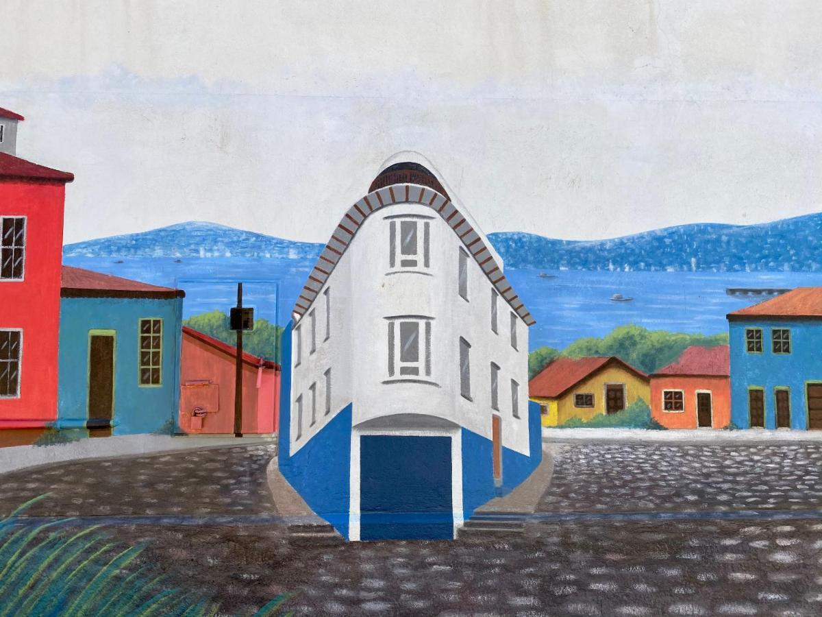 Hostal lala porteña vista al mar, baño privado y desayuno Valparaíso Exterior foto
